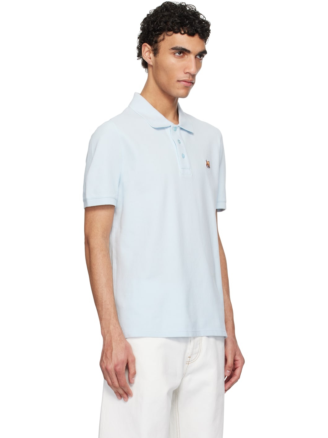 Blue Fox Head Patch Regular Polo - 2