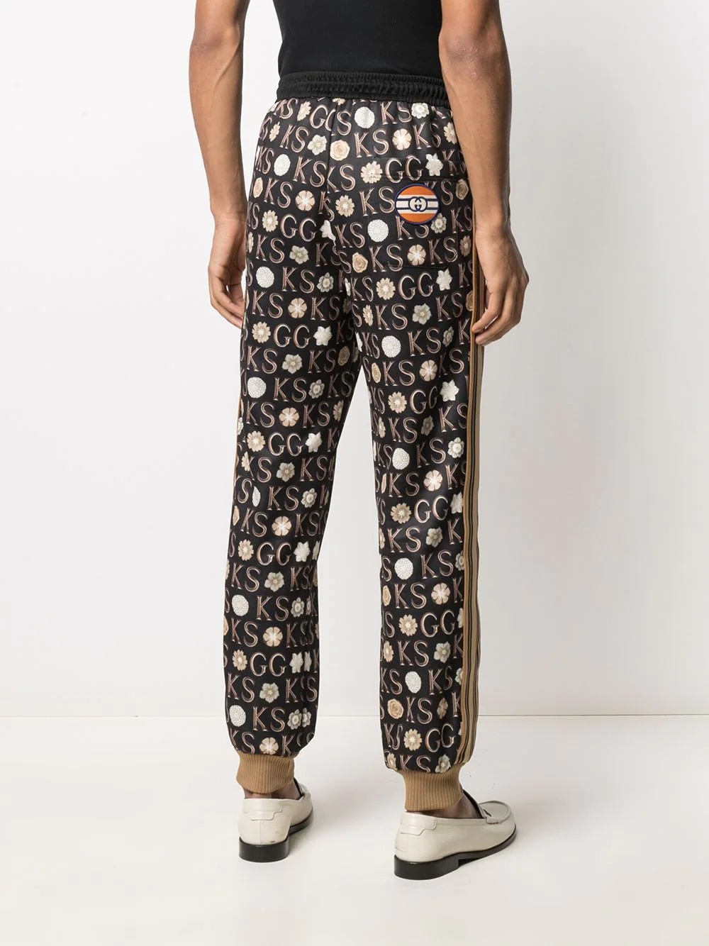 x Ken Scott print track pants - 4