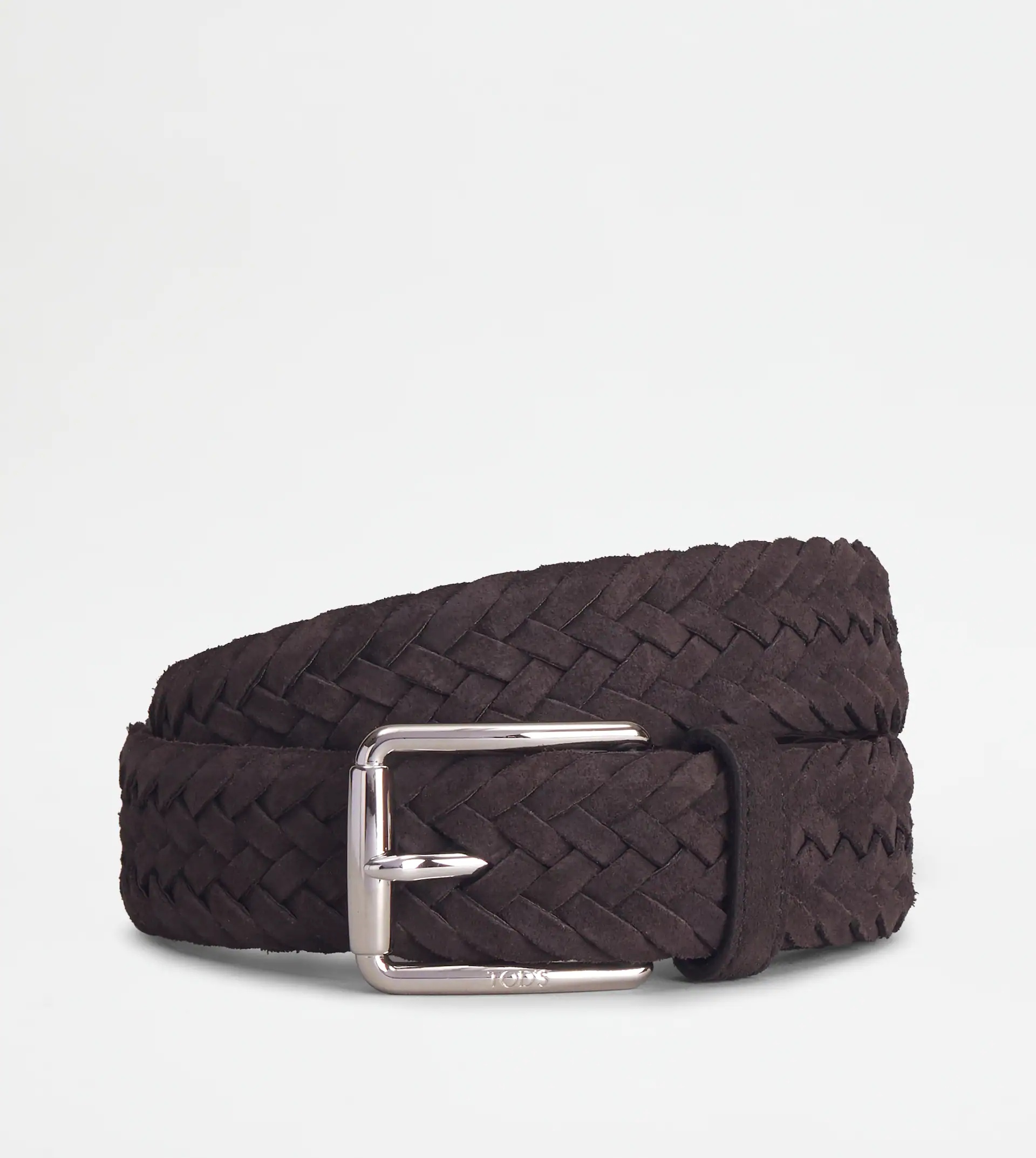 BELT IN SUEDE - BROWN - 1