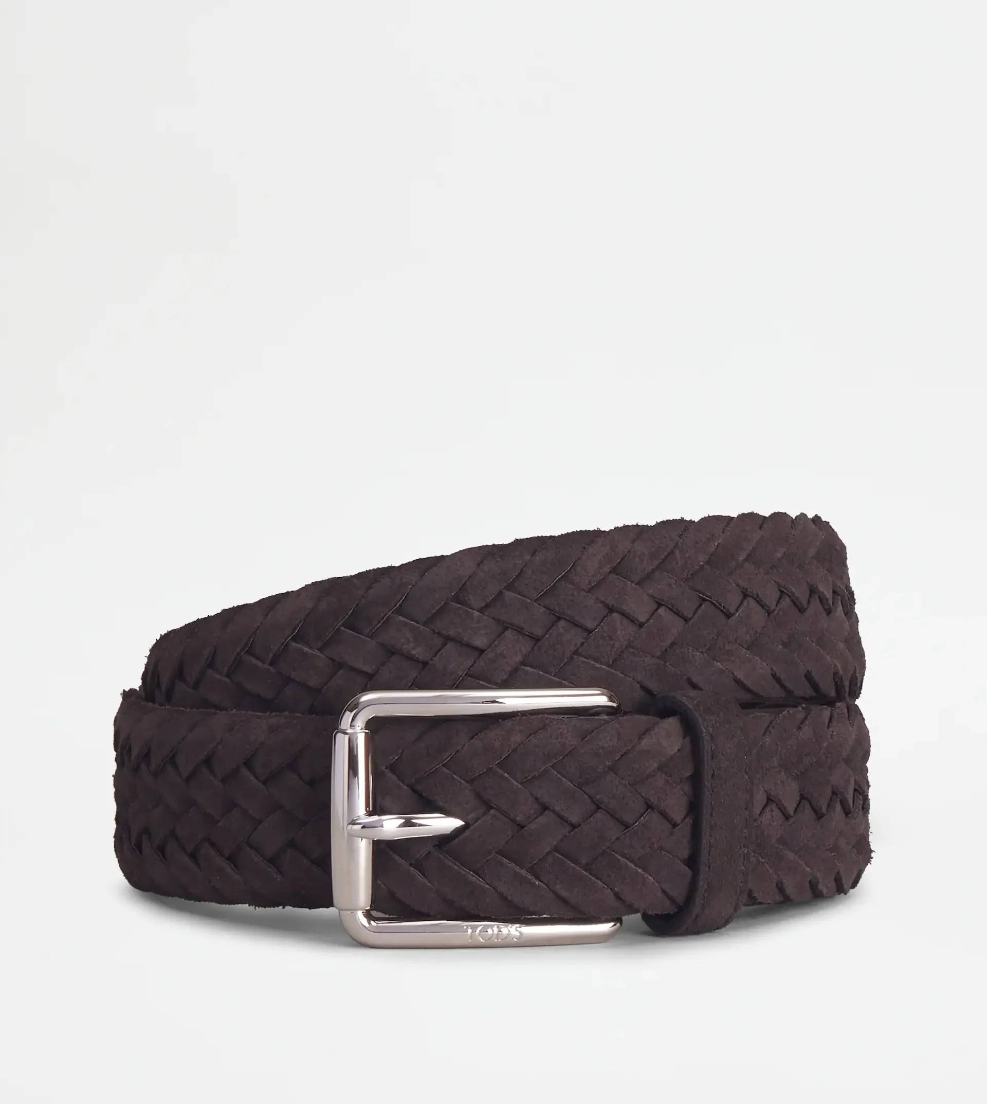 BELT IN SUEDE - BROWN - 1