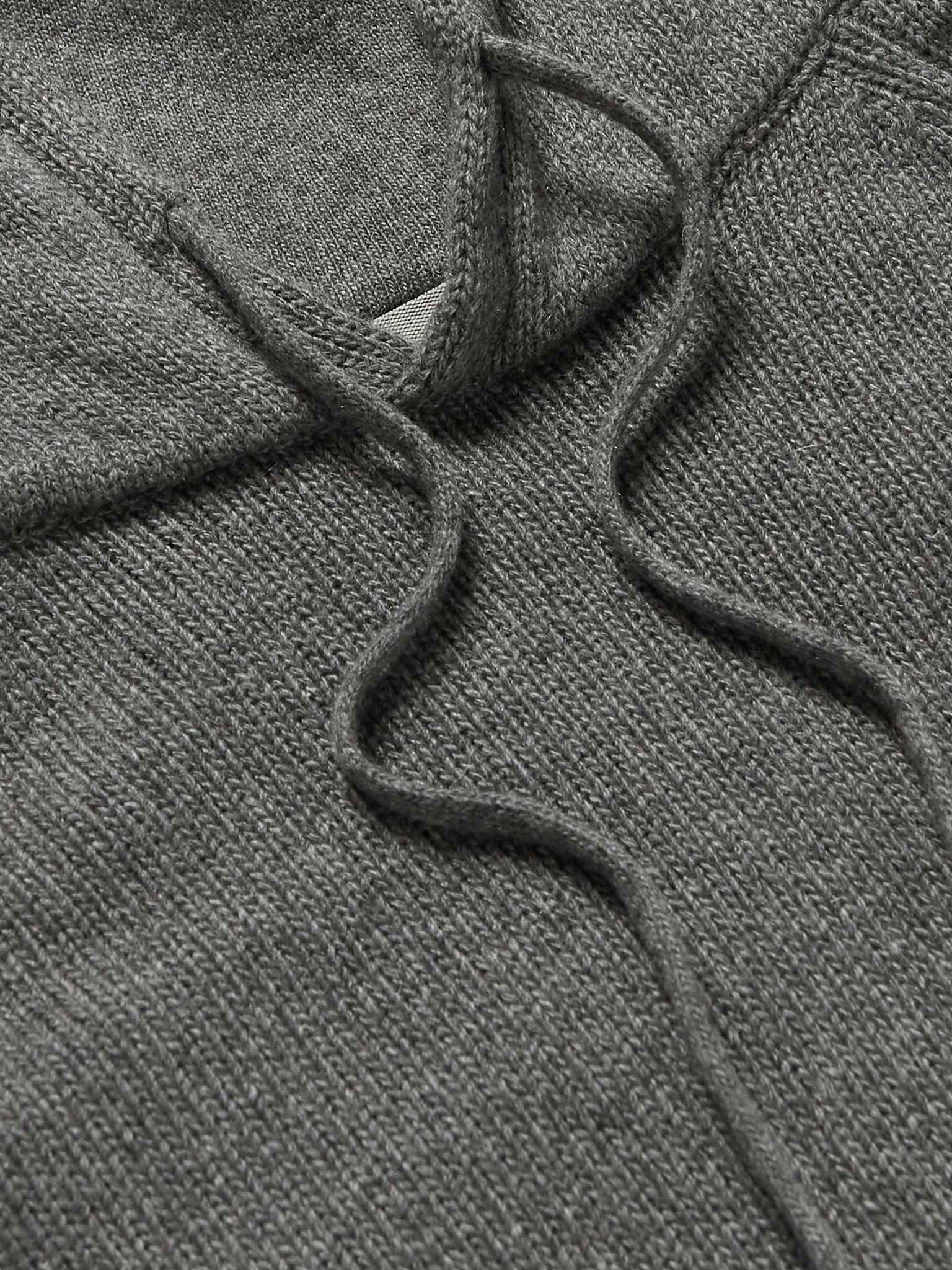 2 Moncler 1952 Cashmere and Wool-Blend Hoodie - 5