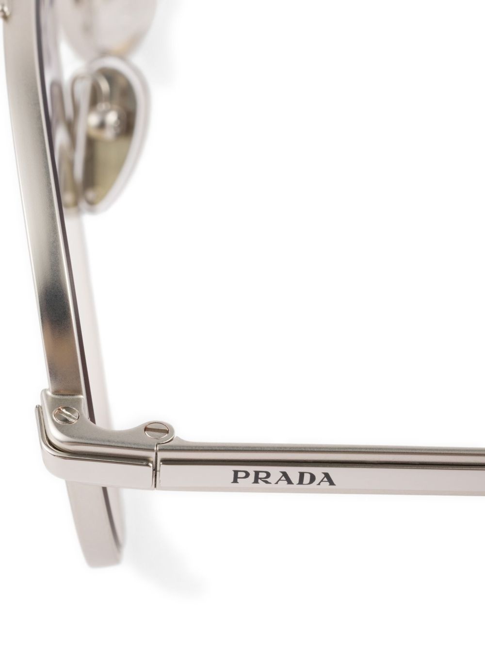 logo-engraved sunglasses - 4