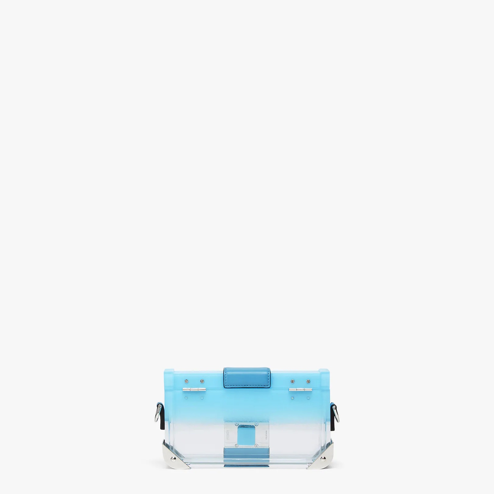 Light blue and transparent plexiglass bag - 3