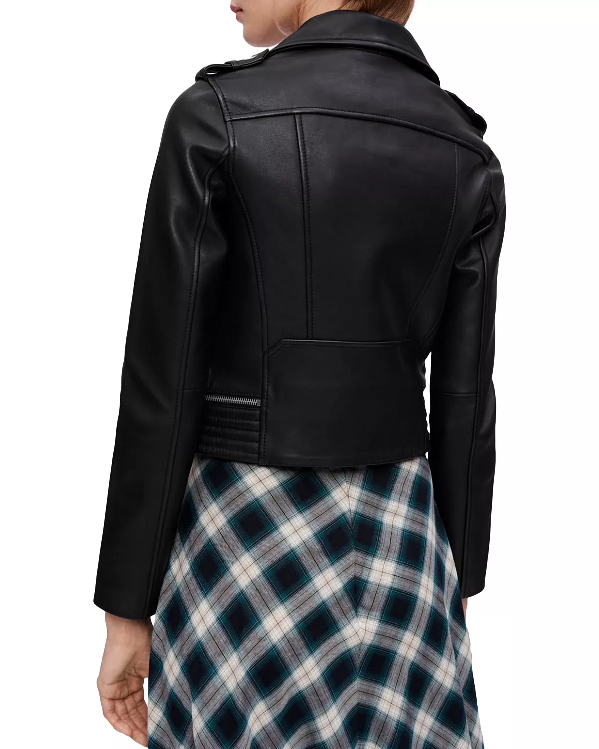 Basaltm Leather Biker Jacket - 2