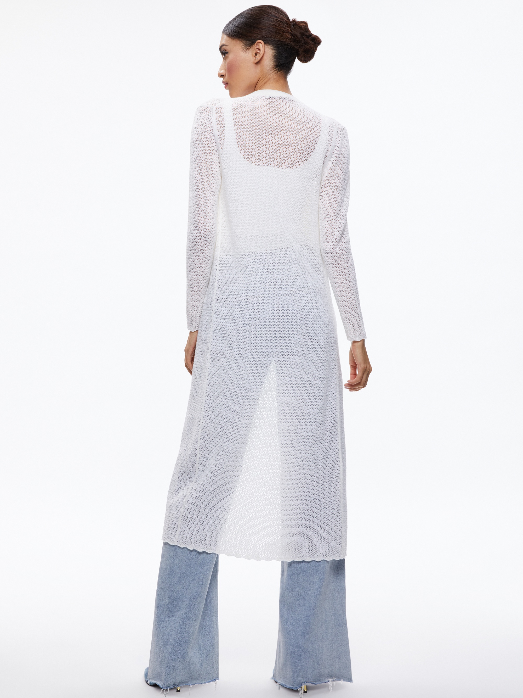 ALAIR POINTELLE SWEATER DUSTER - 3