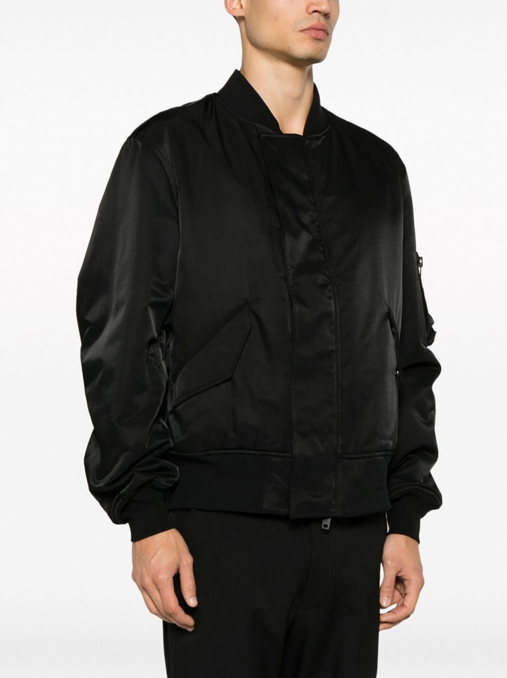 long-sleeve bomber jacket - 12