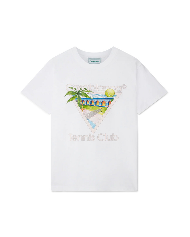 Tennis Club Icon Screen T-Shirt | Casablanca Paris 1