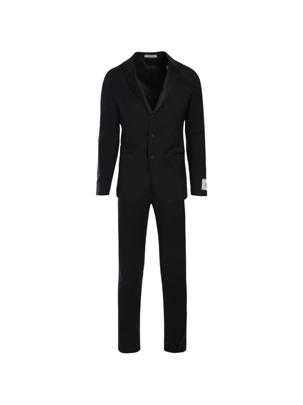 button-fastening suit - 1