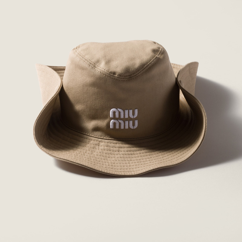 Miu Miu Drill hat outlook