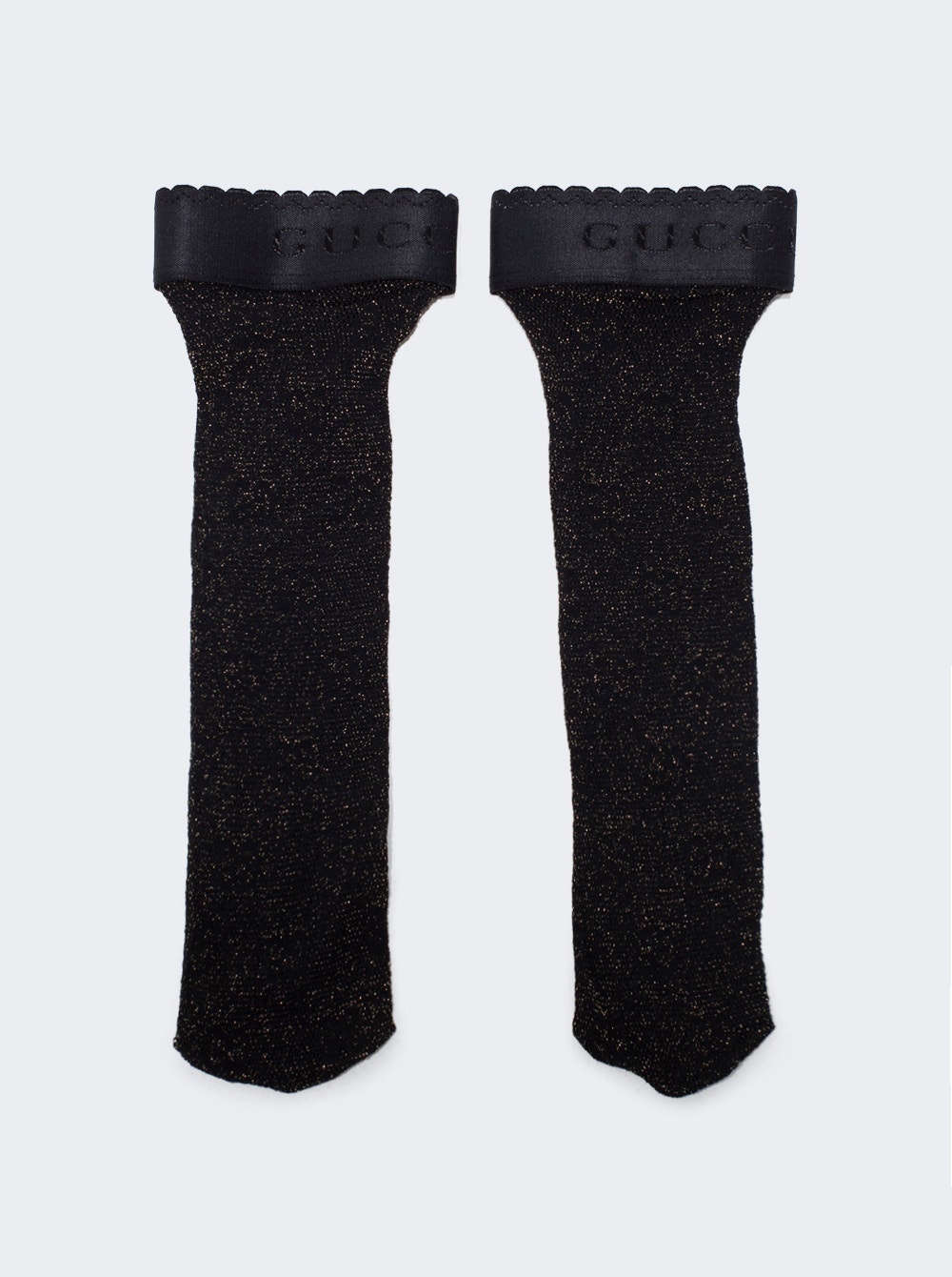 GG Lux Socks Black and Ivory - 1