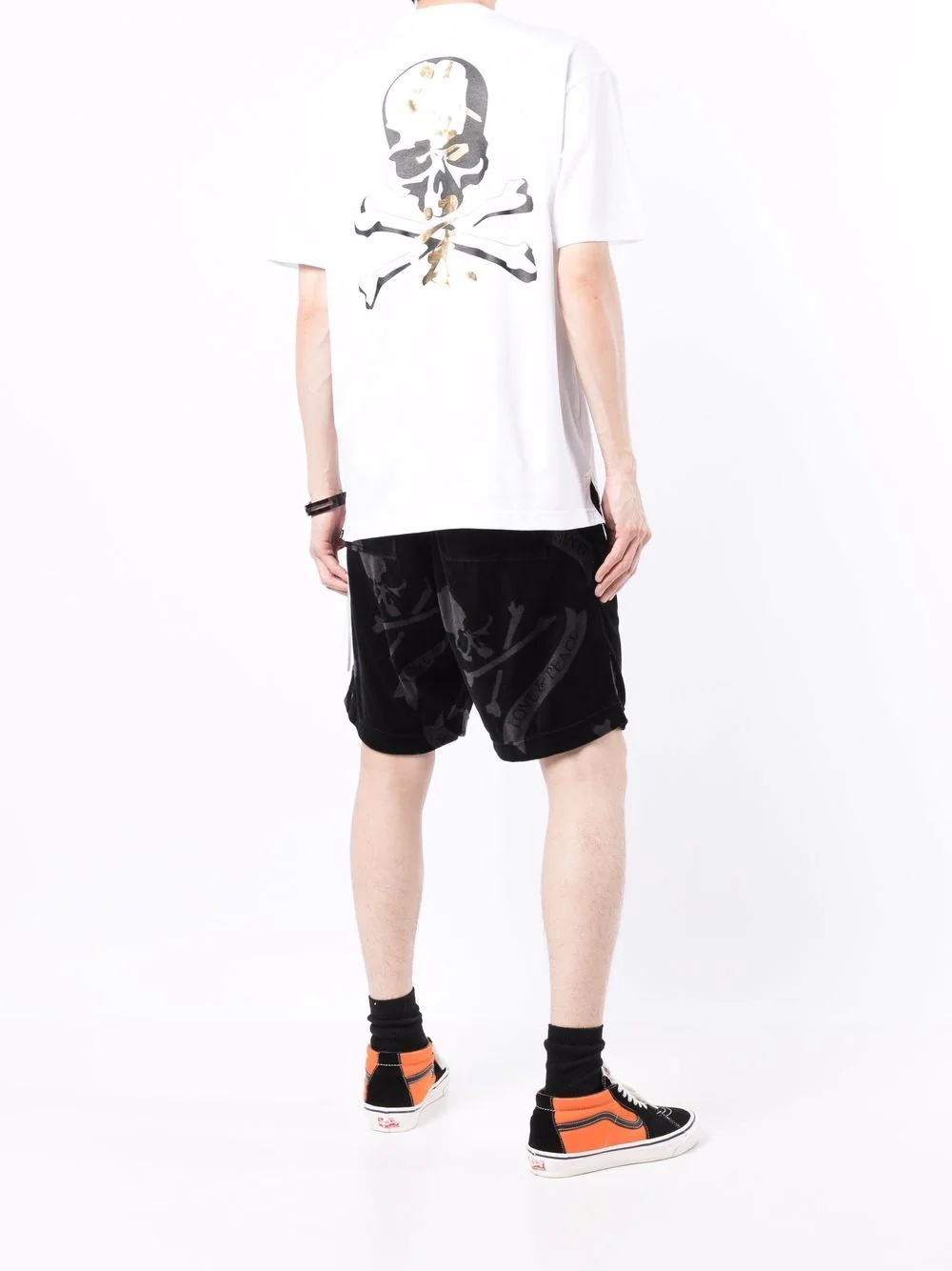 skull print pocket T-shirt - 2