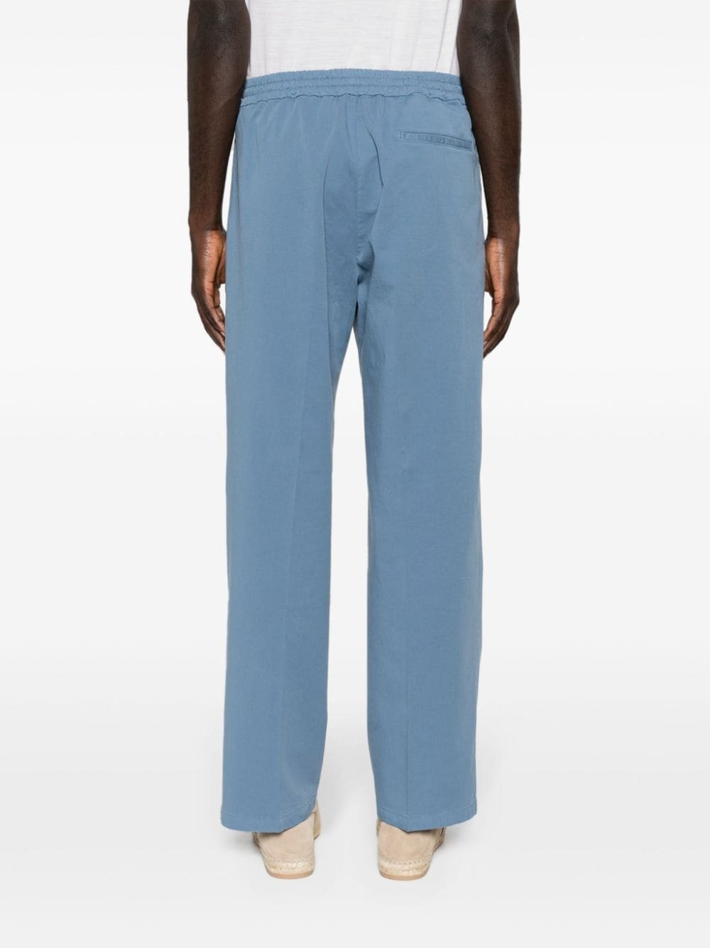 mid-rise tapered trousers - 4
