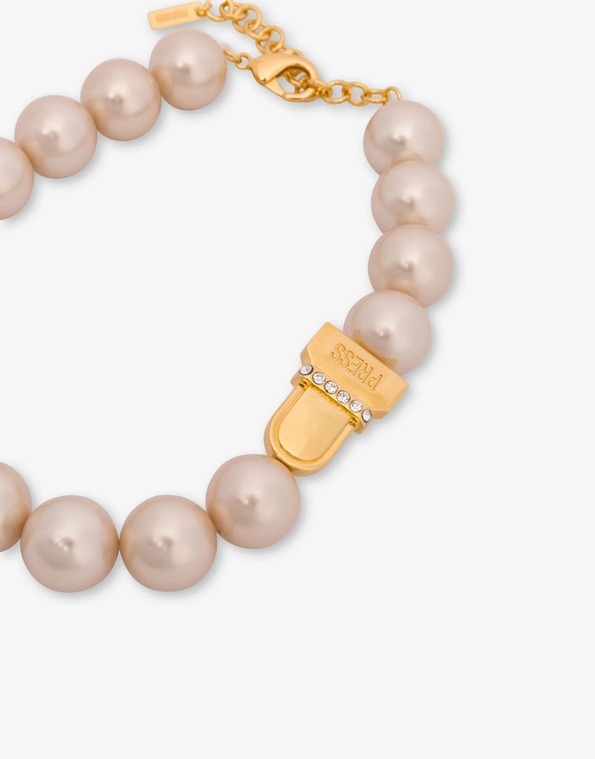 CHOKER NECKLACE WITH PEARLS - 1