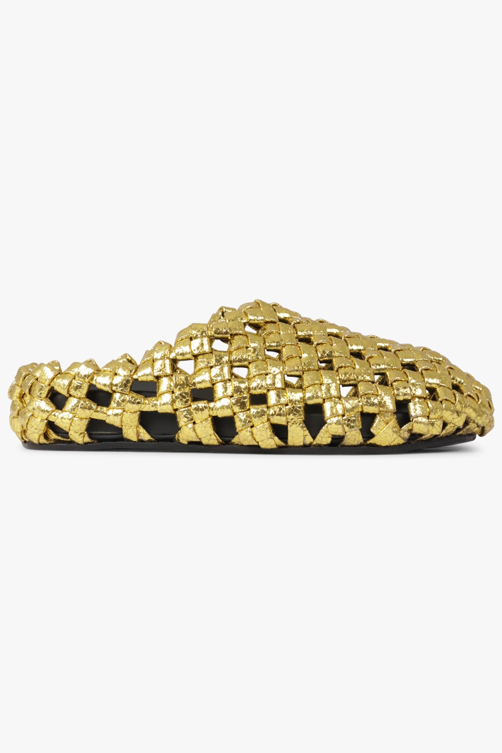 MISMATCHED WEAVE CLOG | SILVER/GOLD - 2