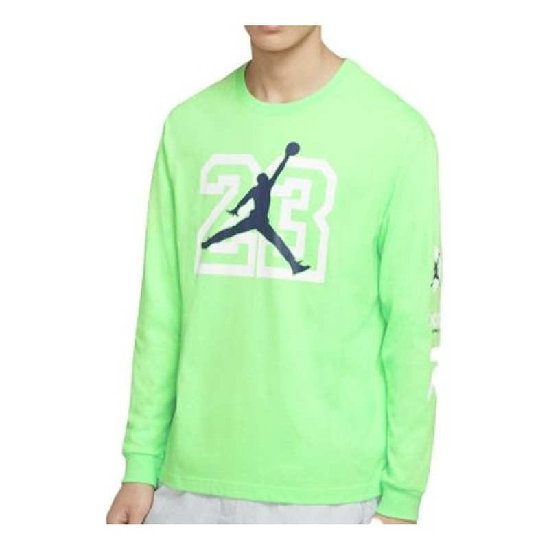 Air Jordan Legacy AJ13 Long Sleeves Green CW0794-350 - 1