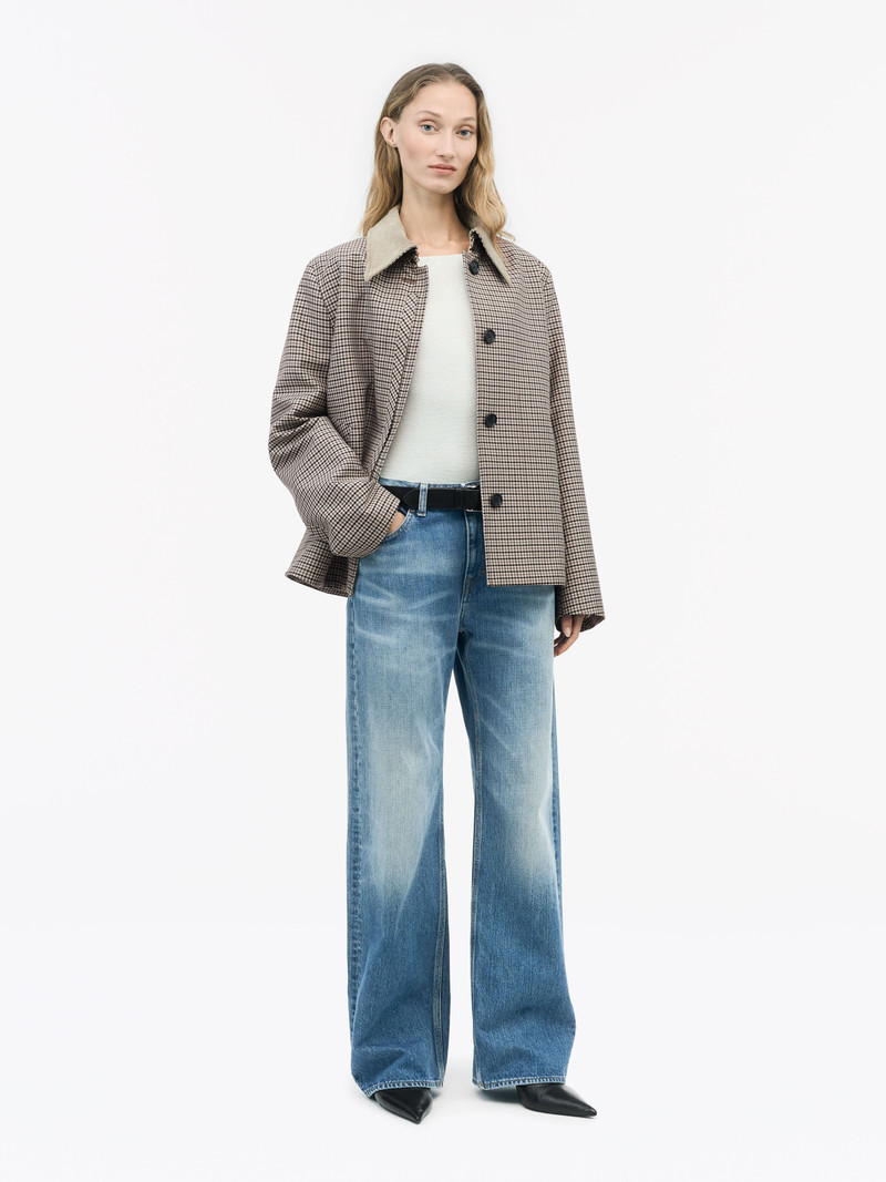TIGER OF SWEDEN Anika Dark Beige Jacket outlook