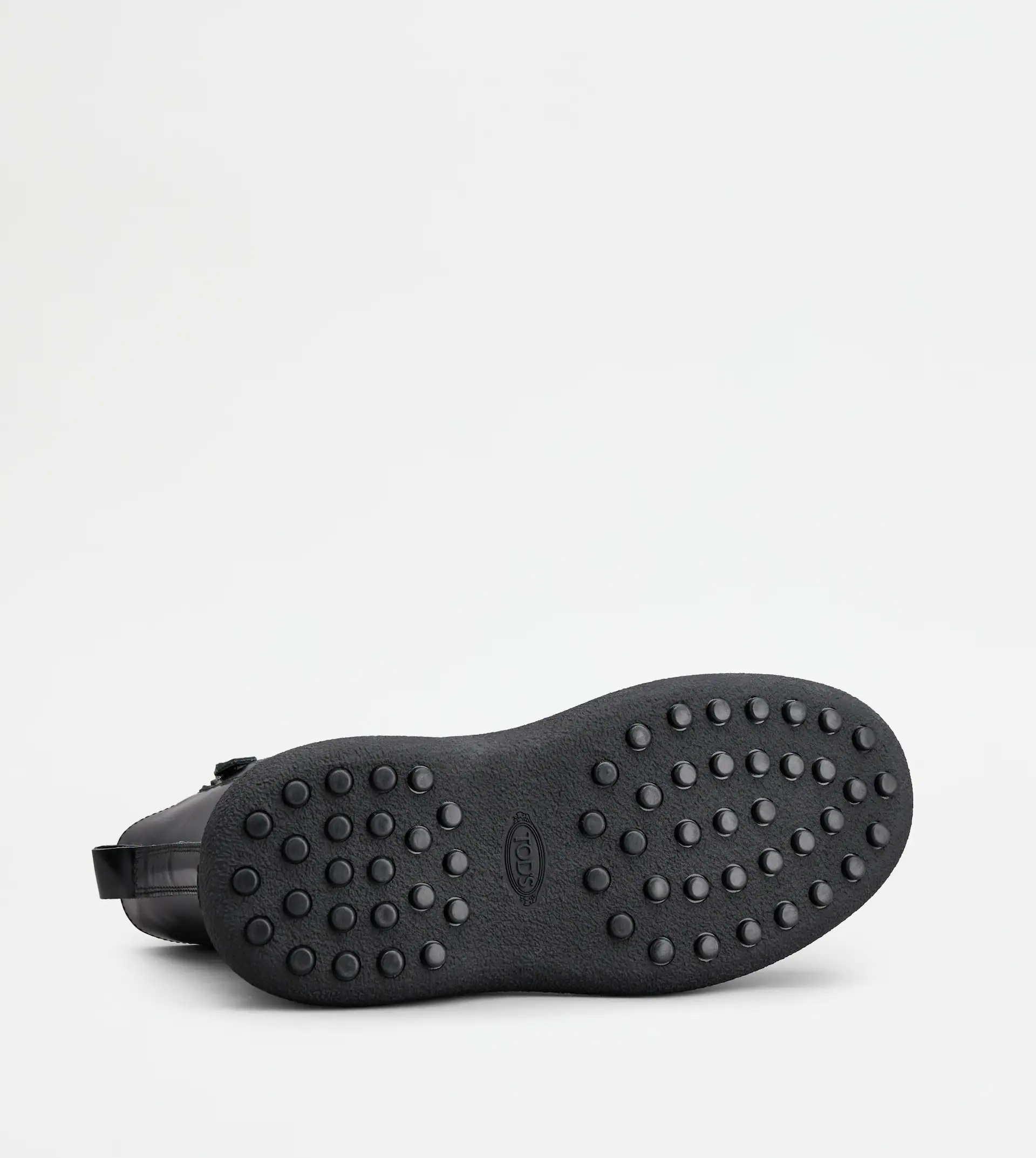 TOD'S W. G. LACE-UP ANKLE BOOTS IN LEATHER - BLACK - 4