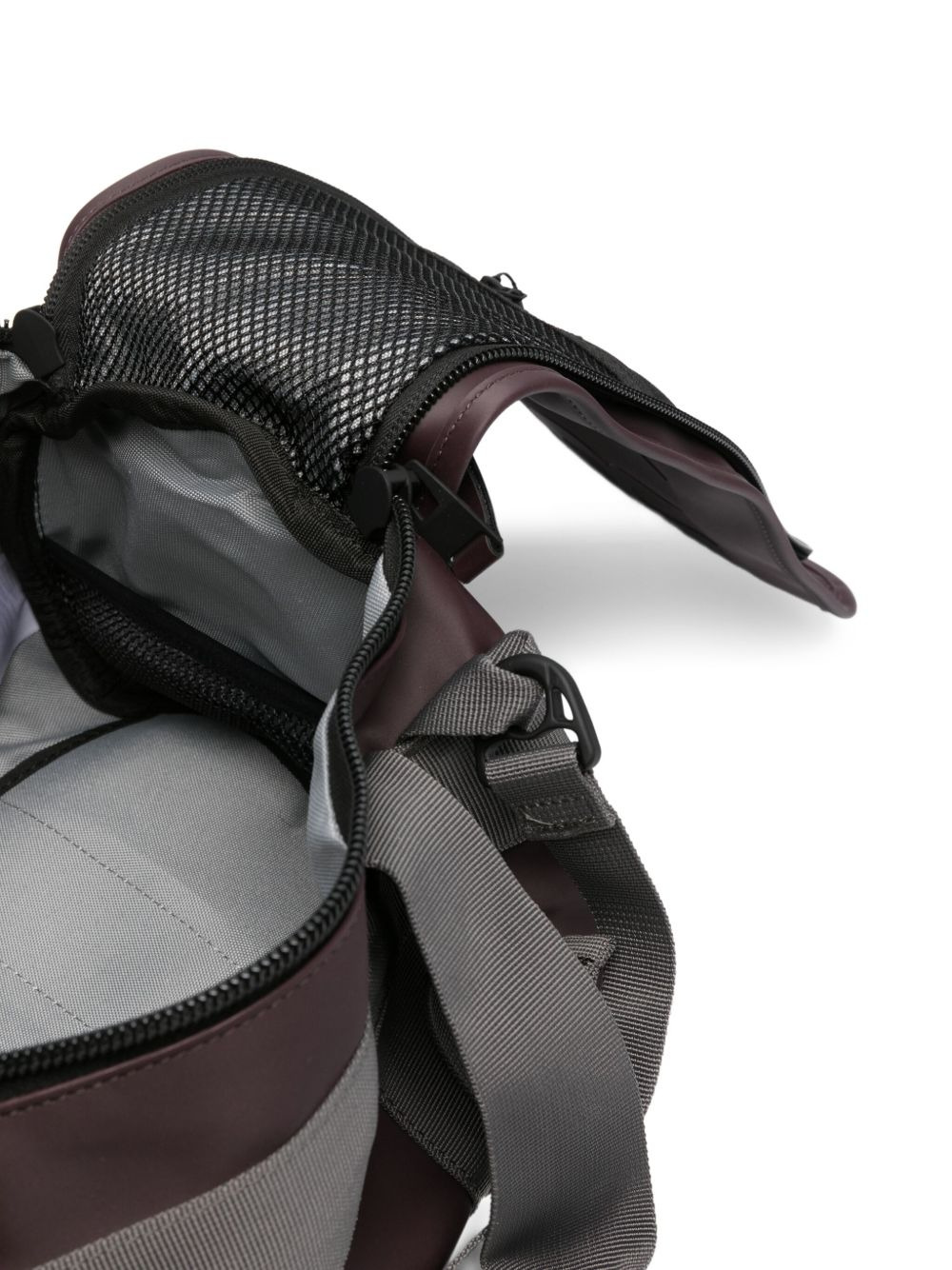 logo-detail holdall backpack - 4