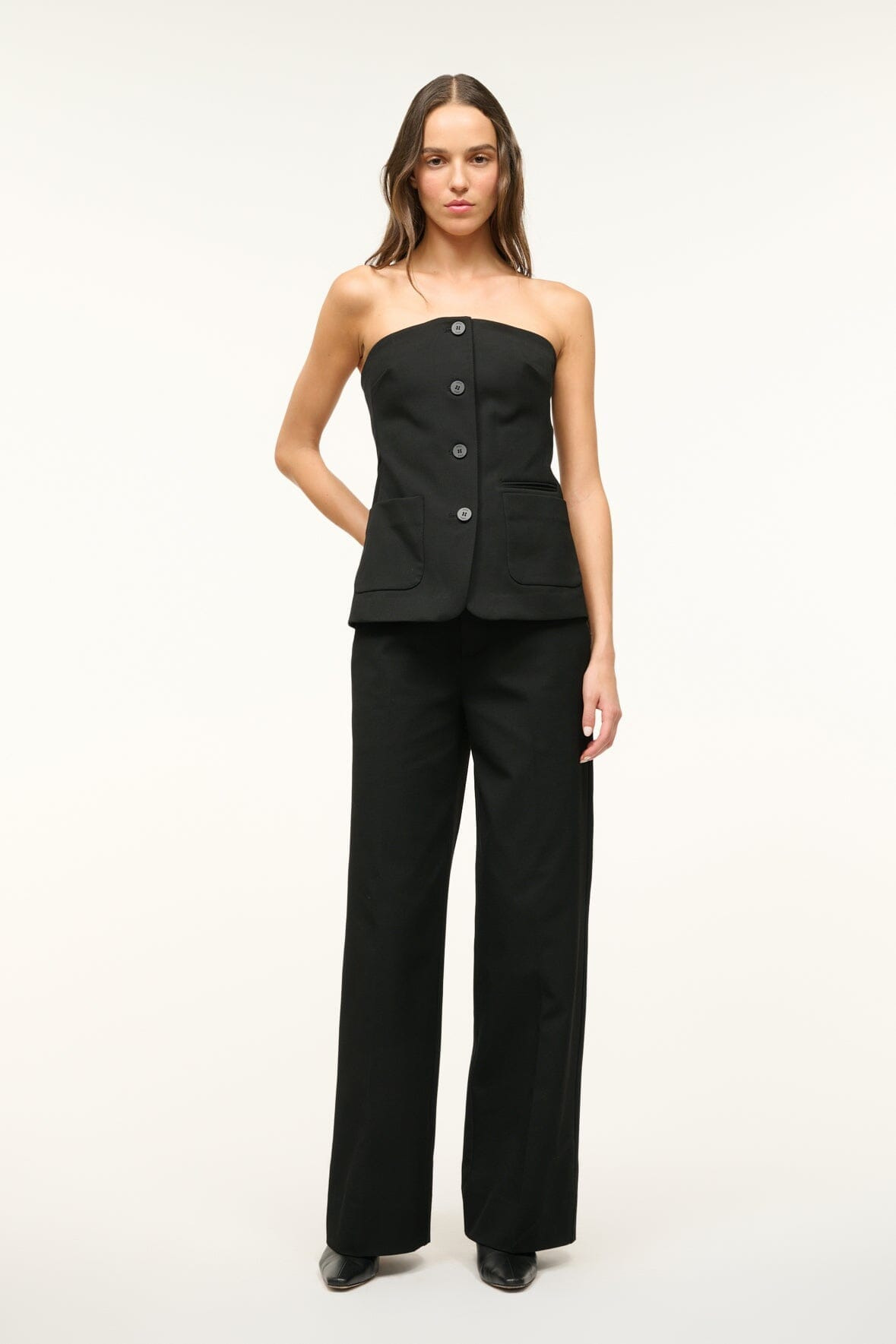 STAUD PRINCE PANT BLACK - 2