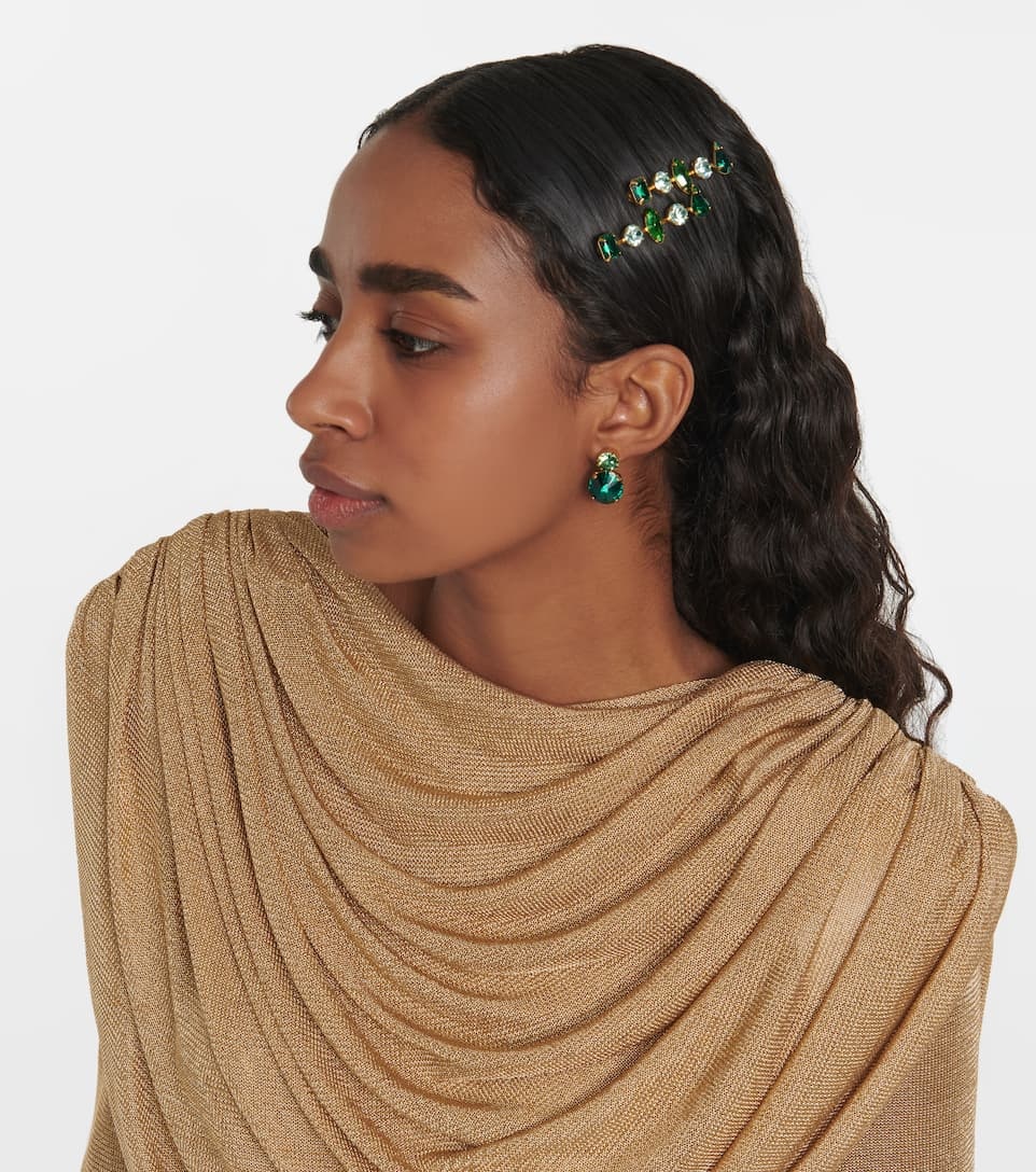 【Jennifer Behr】 Jessa embellishedセットオブ 2 bobby pins Jennifer Behr Jessa embellished set of 2 bobby pins | REVERSIBLE