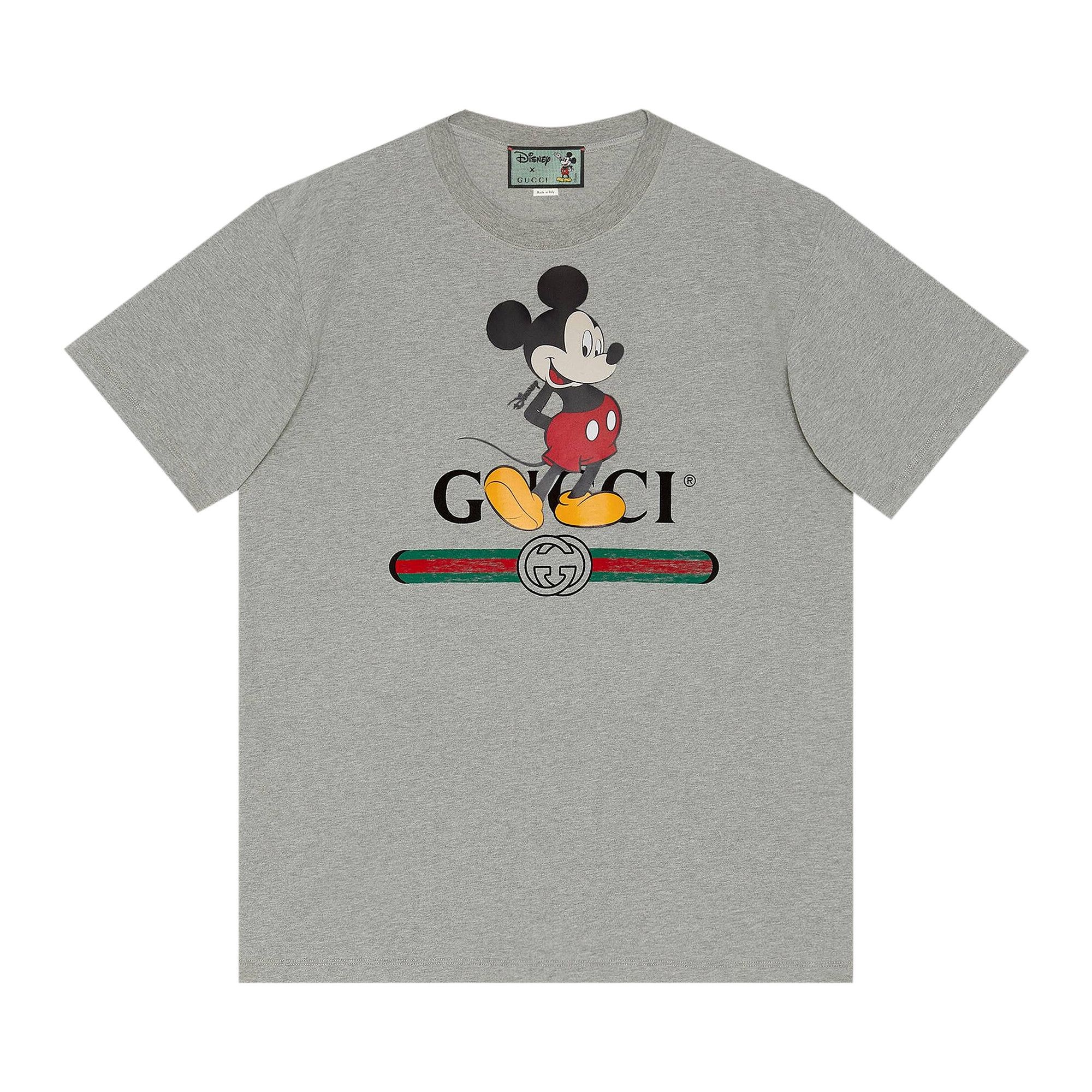 Gucci x Disney Oversize T-Shirt 'Grey' - 1