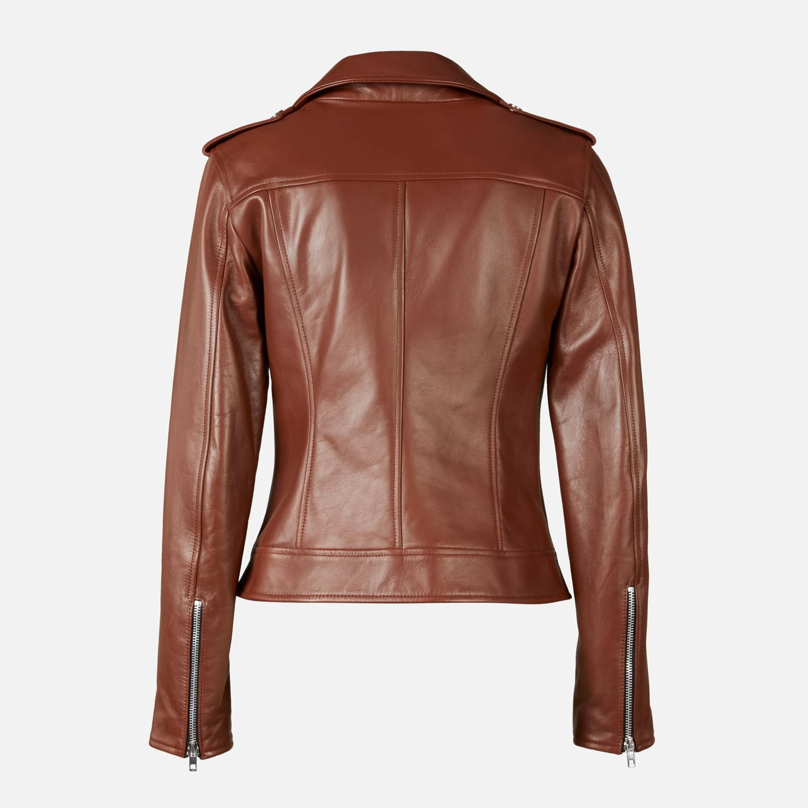 Leather Jacket Brown - 2