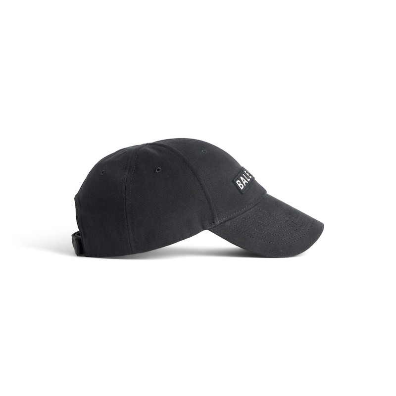 Patch Cap in Black 4