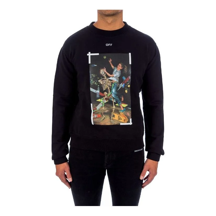 Off-White Pascal Painting Mens Logo Sweater OMBA025F20FLE0121001 - 1