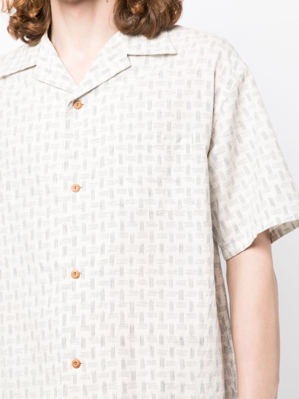 graphic-print short-sleeve shirt - 5