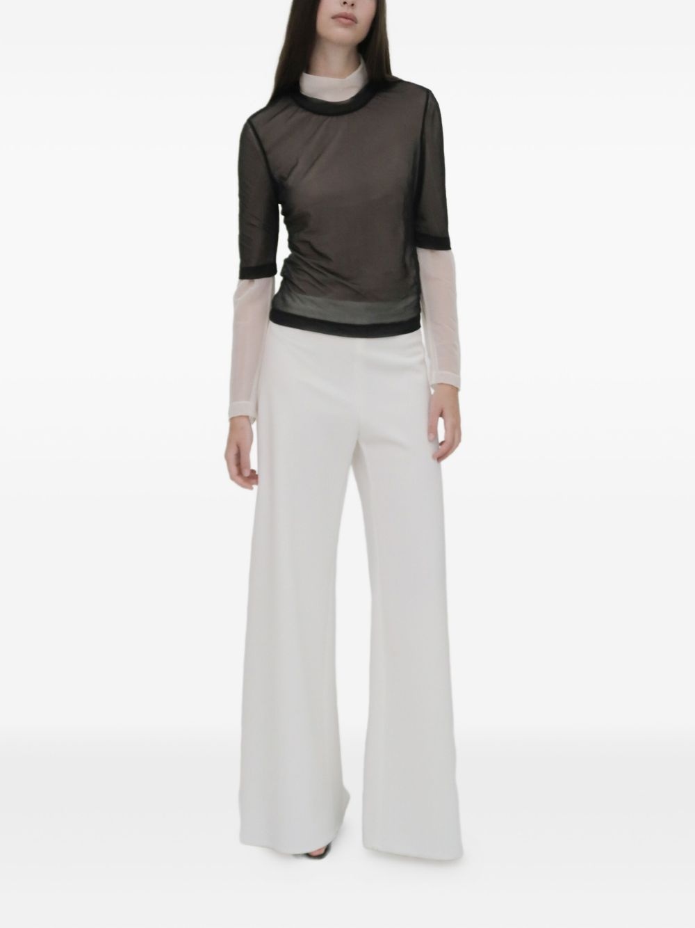 bias-cut trousers - 2