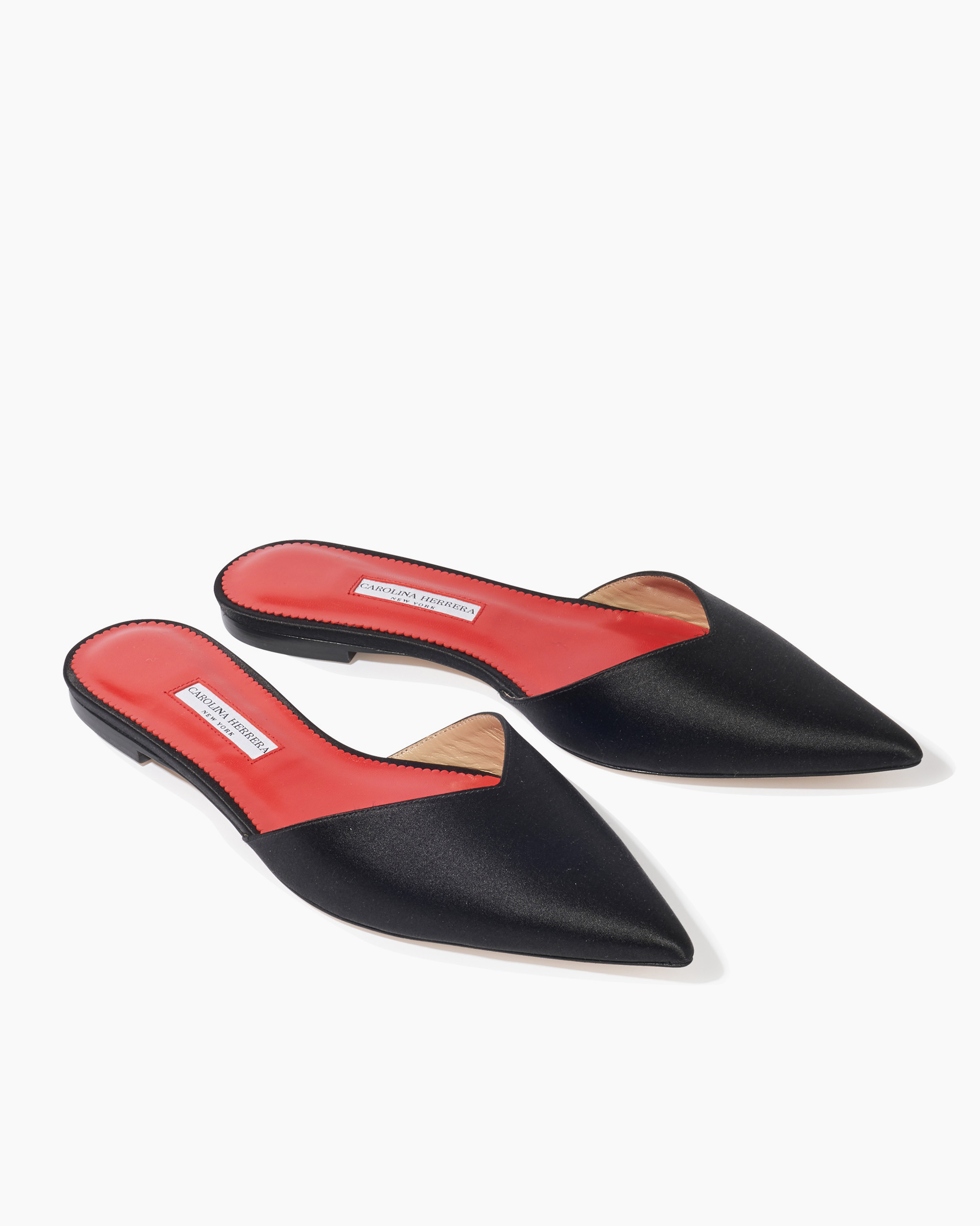 Satin Flat Mule - 2