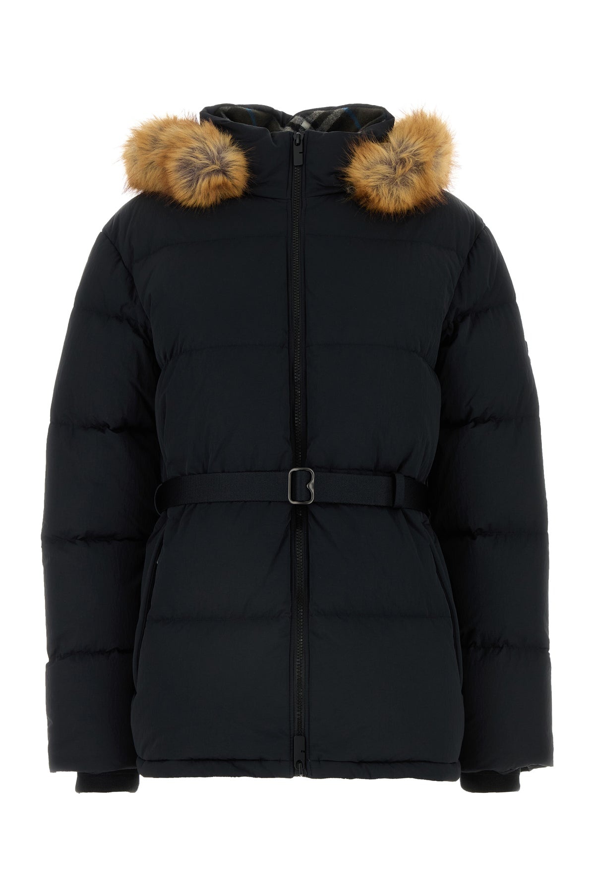 ダウンジャケット・コート BURBERRY BLACK NYLON DOWN JACKET 21D68770-6319-4D4D-8899-