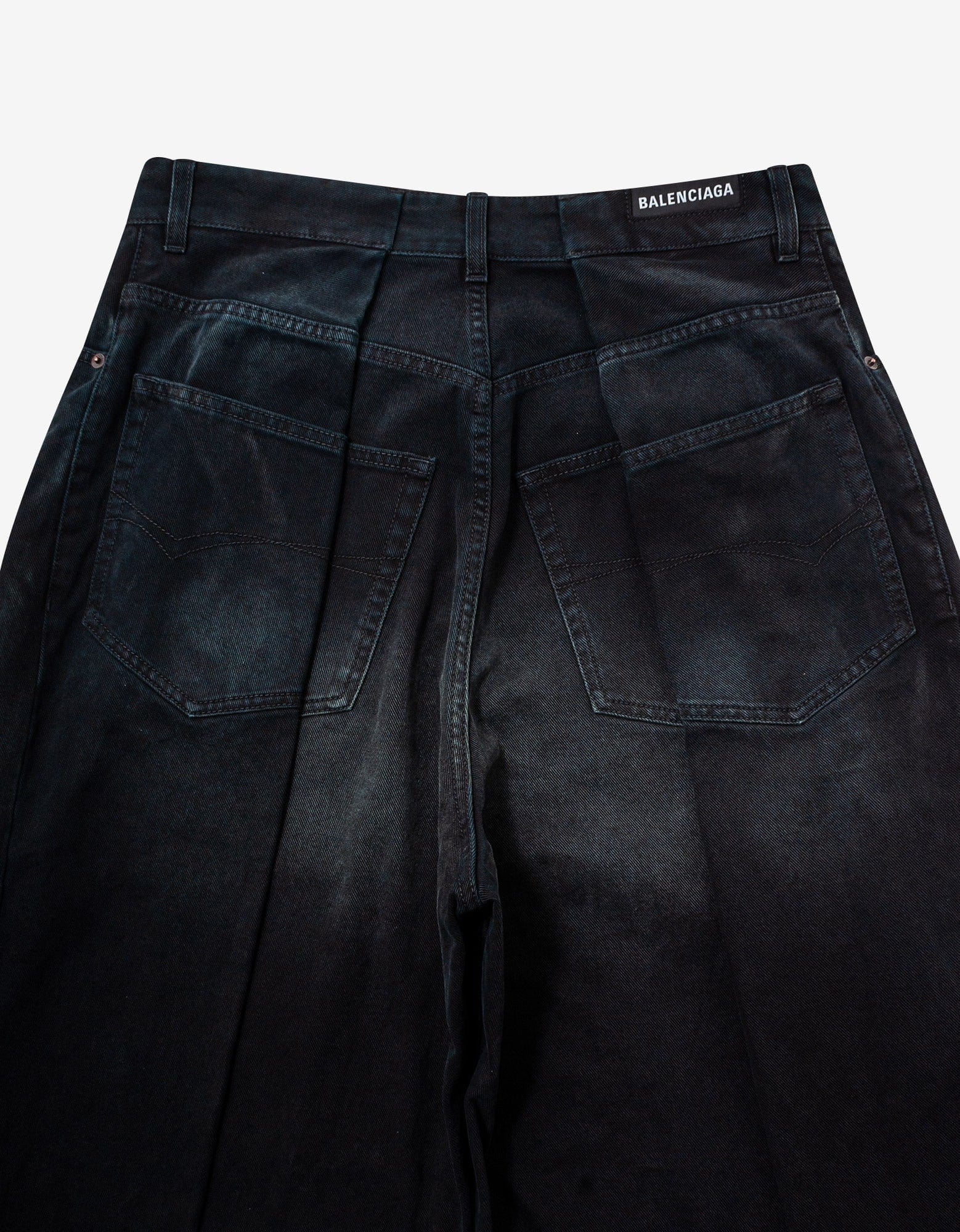 Black Double Side Jeans - 7