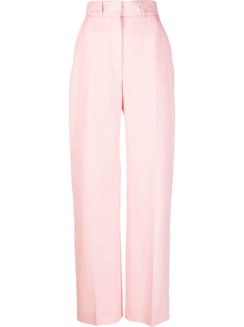 tailored high-waisted trousers - 1