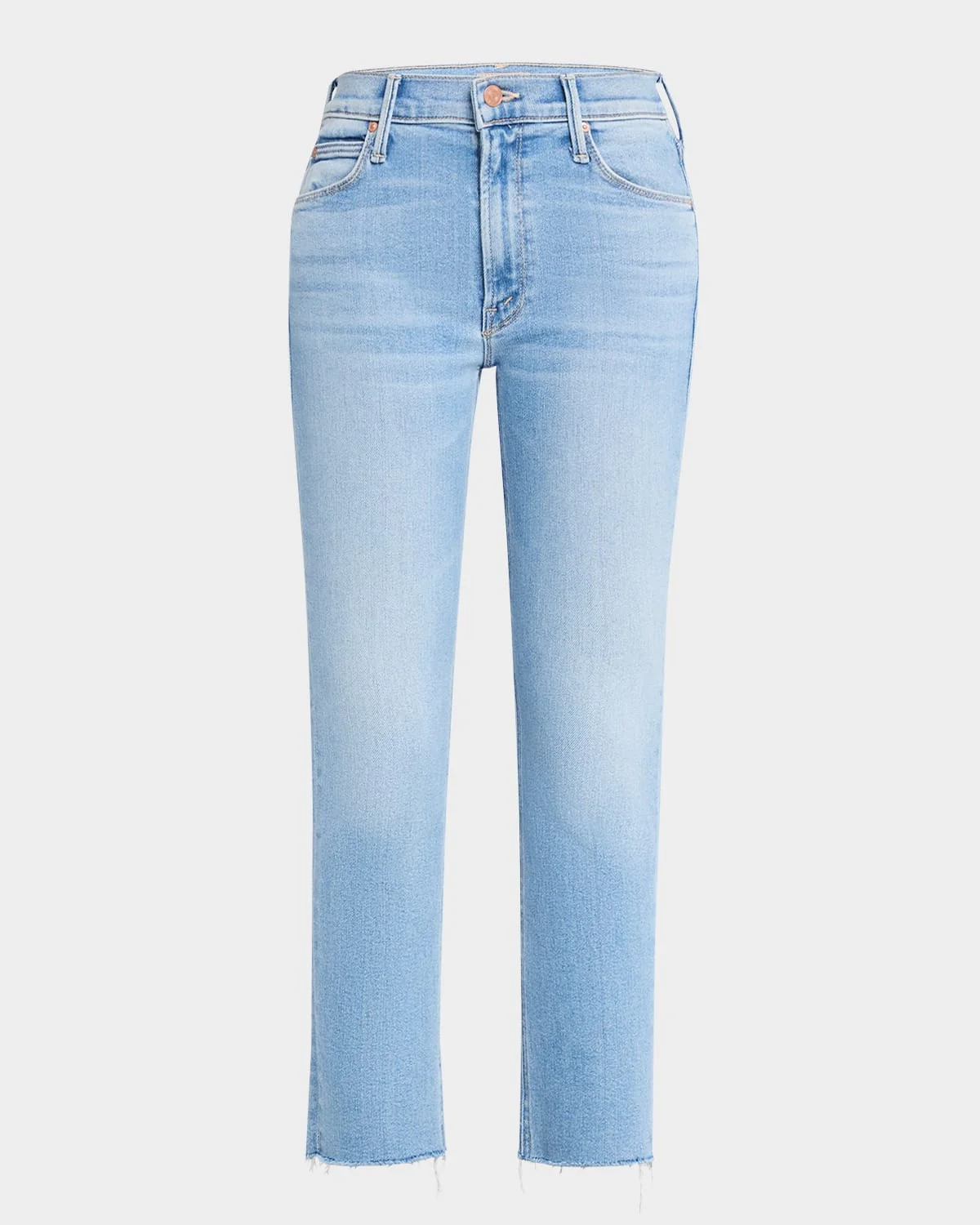 Lil' Mid-Rise Dazzler Ankle Fray Jeans - 1