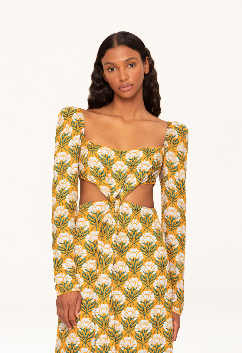 Cuarzo Semilla Otoño Maxi Dress 5