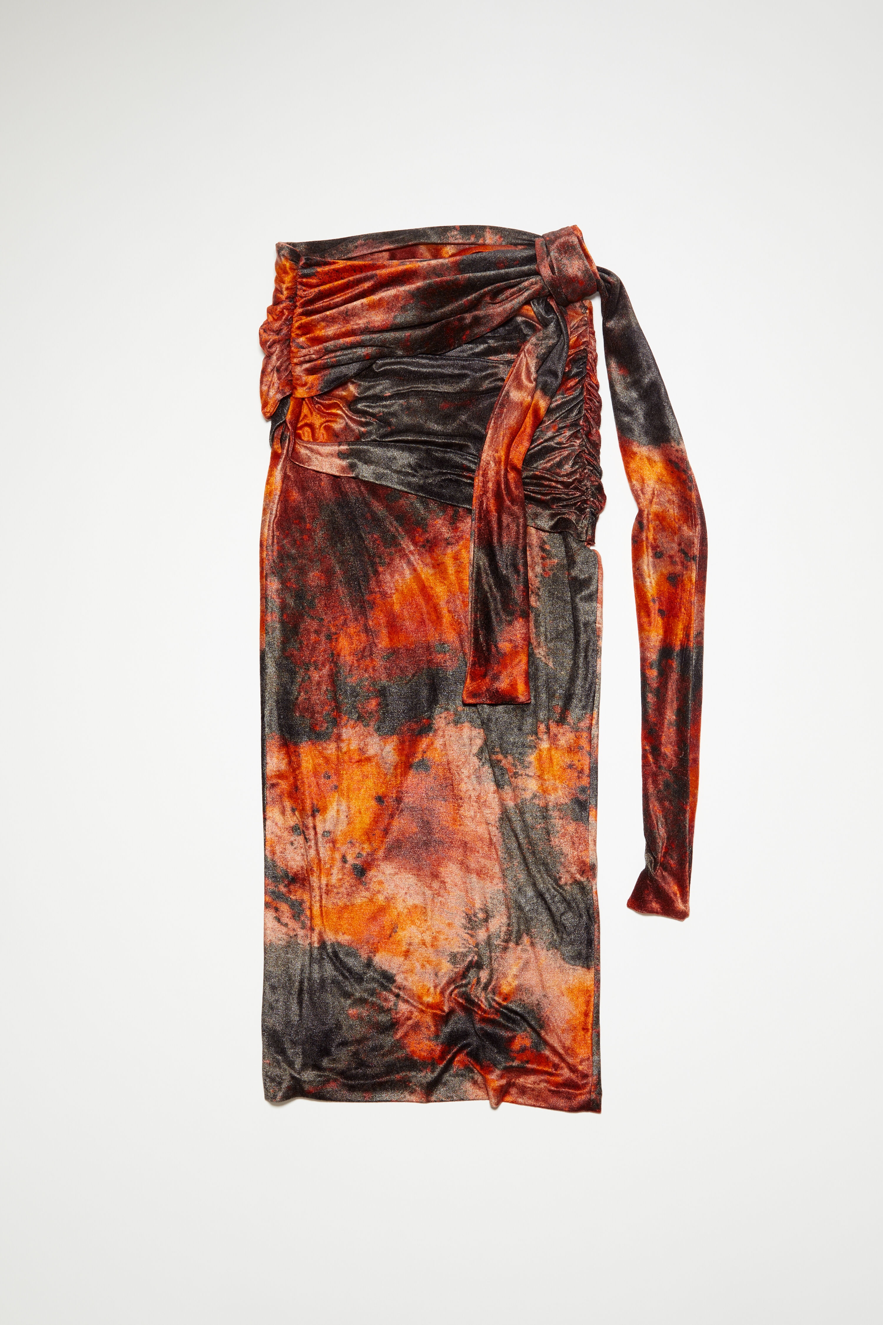 Wrap skirt - Rust orange - 6