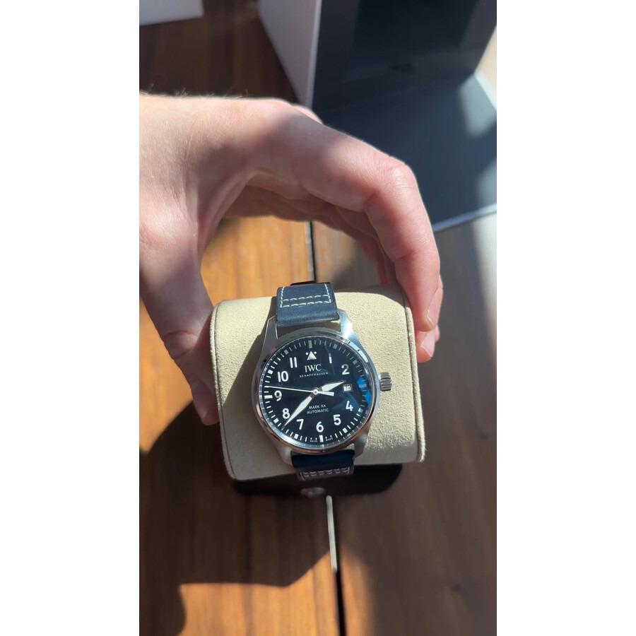 IWC Mark XX Pilots Automatic Blue Dial Men's Watch IW328203 - 6