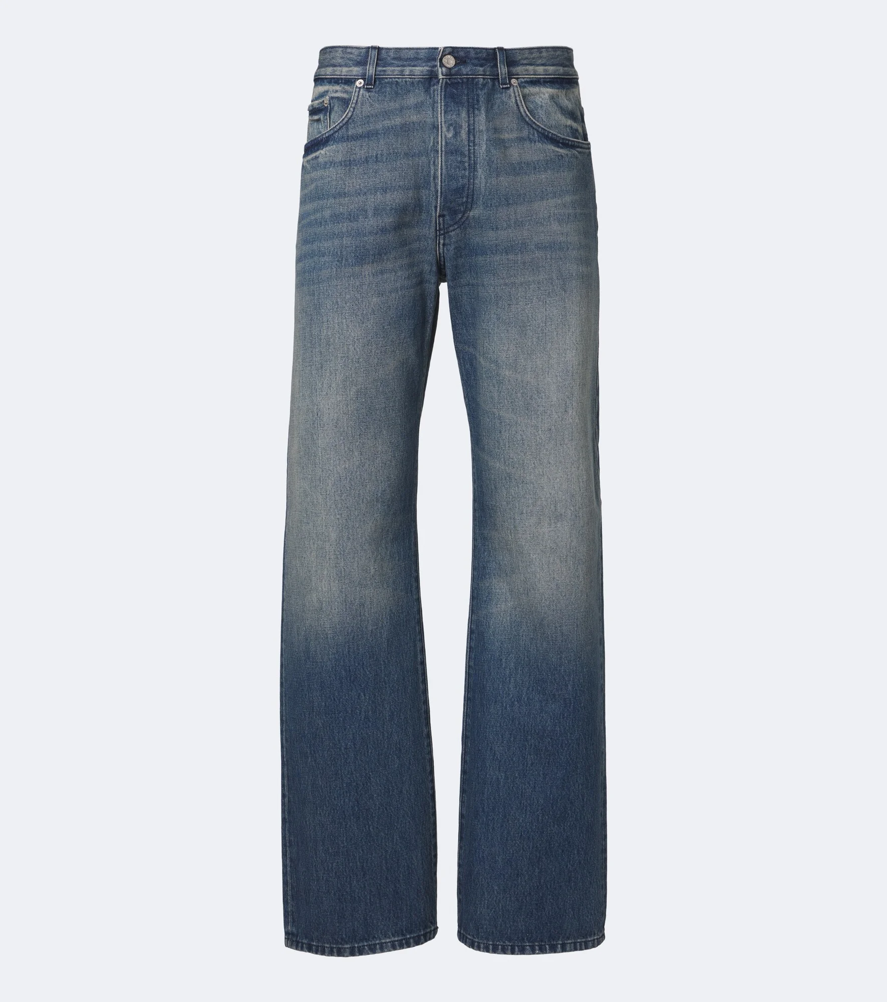 Faded straight jeans - 1