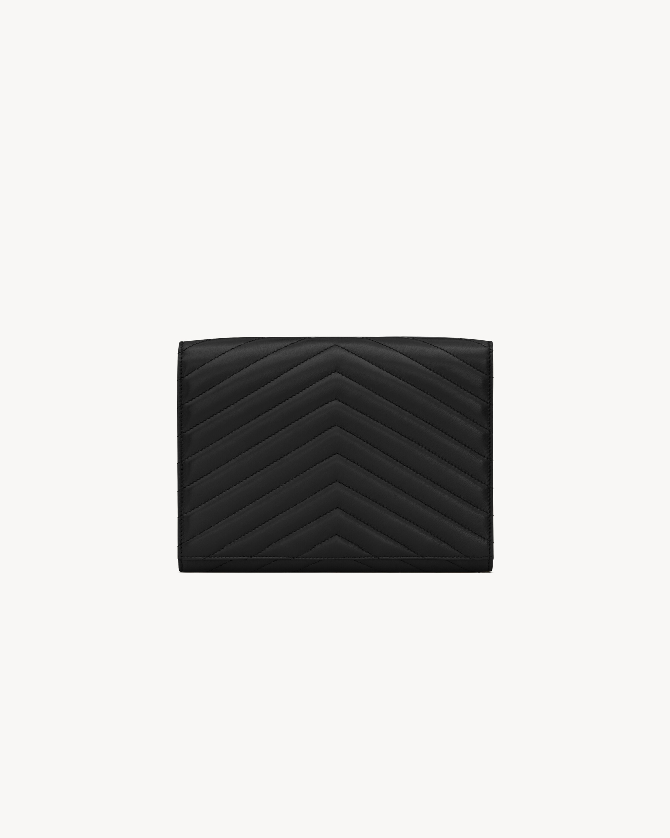 CASSANDRE MATELASSÉ FLAP POUCH IN LAMBSKIN - 3