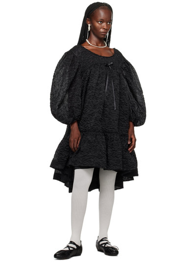 Simone Rocha Black Beaded Minidress outlook