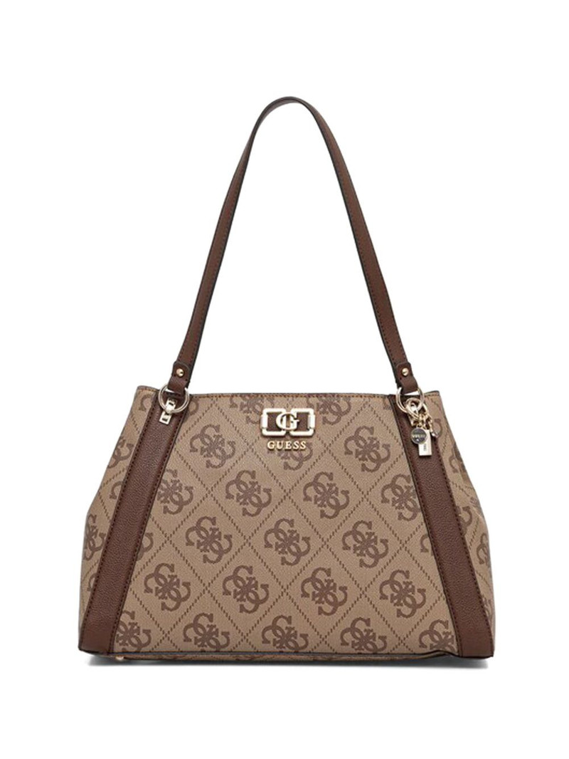 logo charm tote bag 1