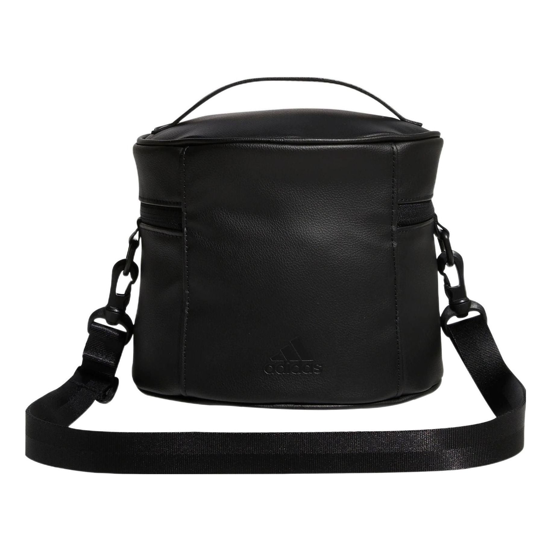 (WMNS) adidas 3-Stripes Round Bag 'Black White' HG5636 - 2