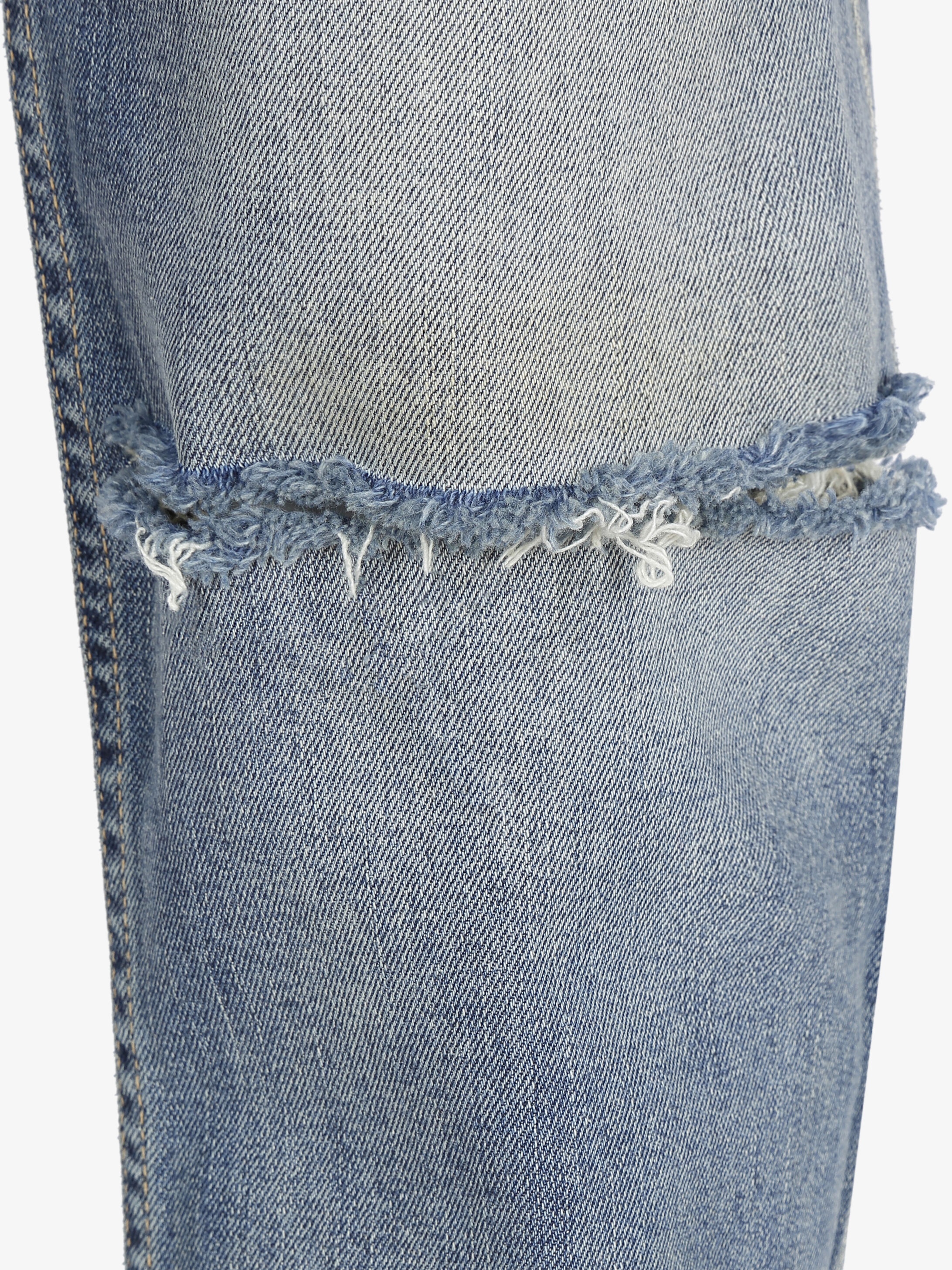 Destroyed washed-out skinny jeans - 5