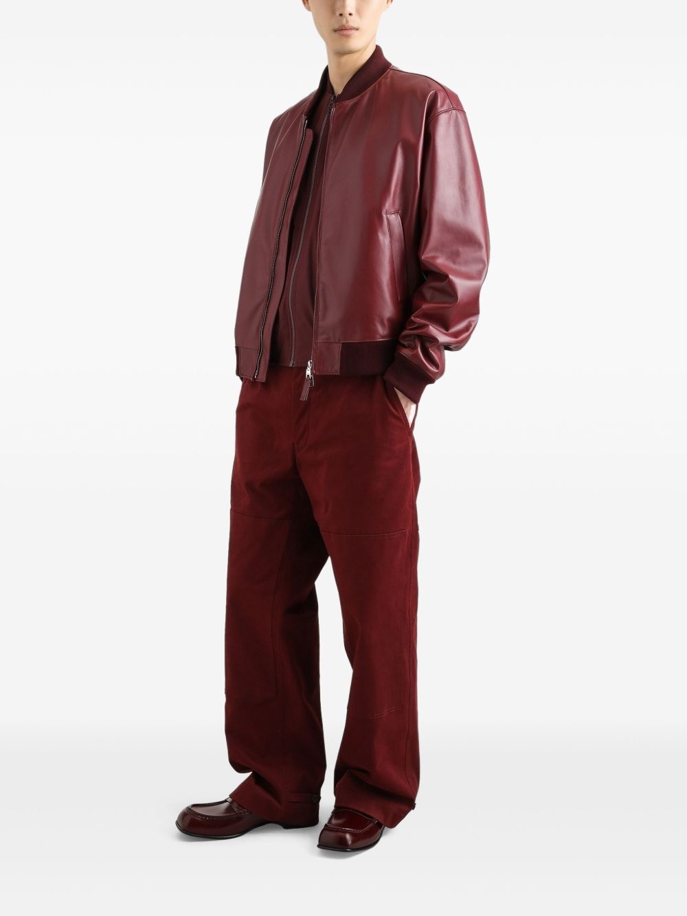 straight-leg trousers - 2