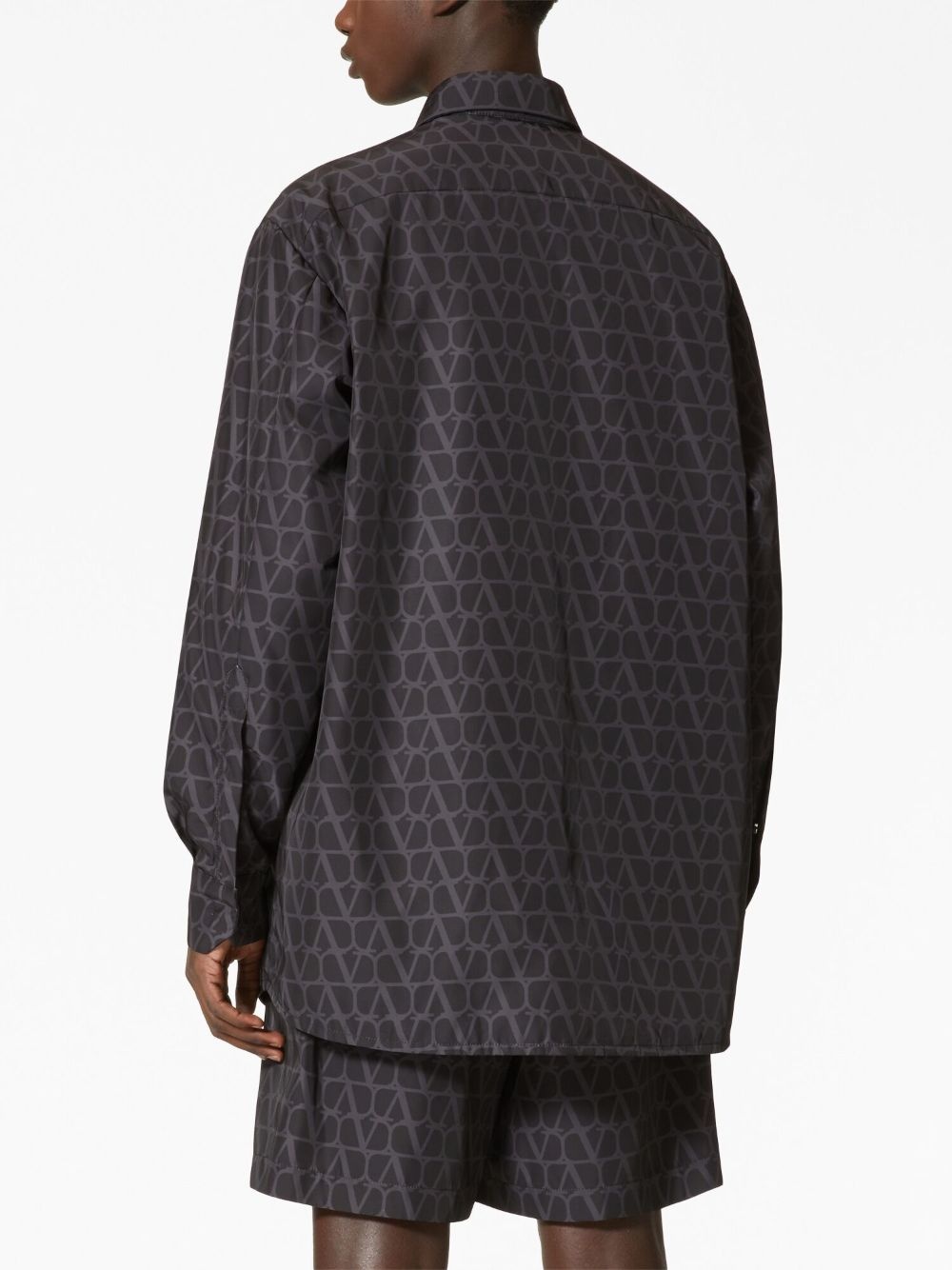 Toile Iconographe print shirt jacket - 4