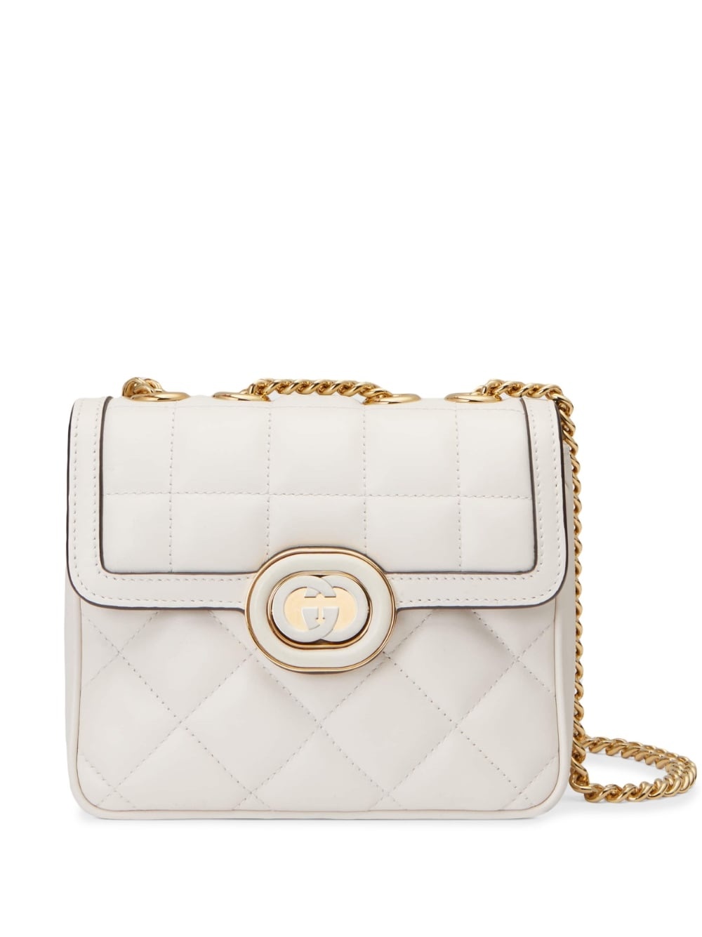 GUCCI Deco quilted logo shoulder bag farfetch REVERSIBLE - Main Image