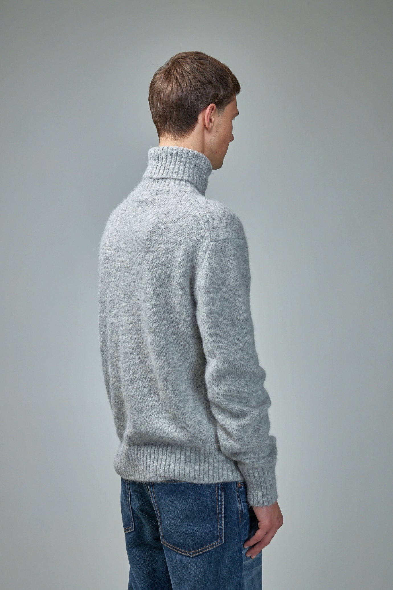 Alpaca Blend LS Roll Neck - 3