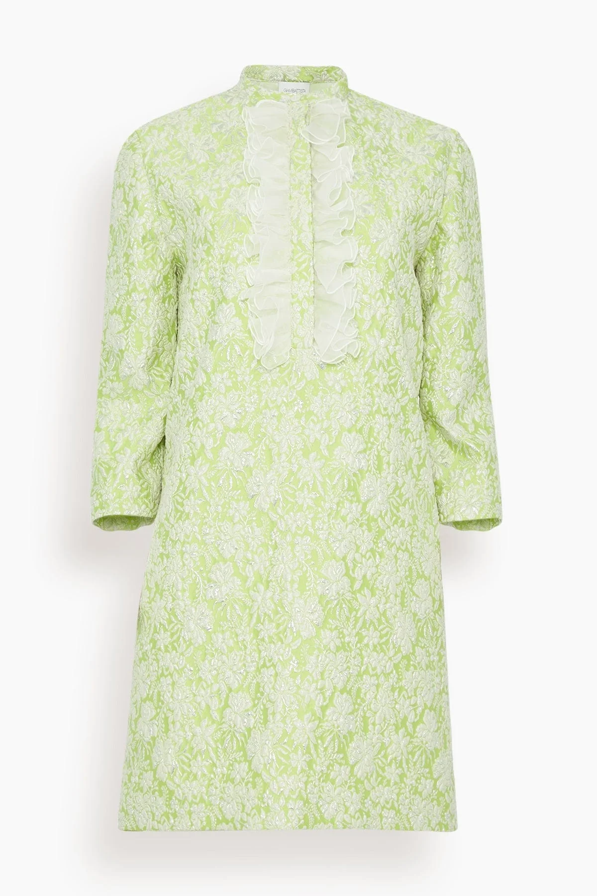 Dress in Mint/Ivory - 1