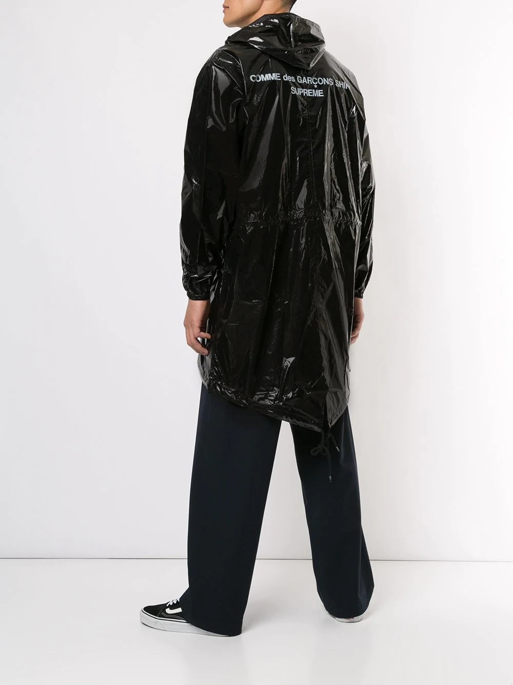 x Comme Des Garçons Shirt fishtail parka - 4